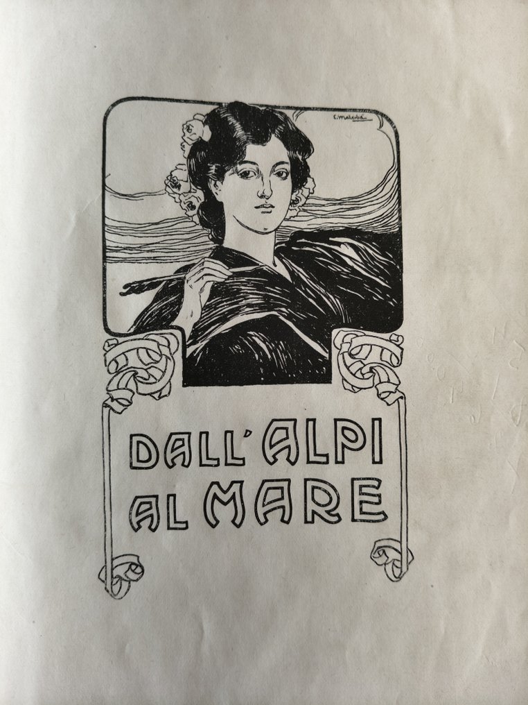 Pasquale de Luca - Dall'alpi al mare - 1909 #1.0