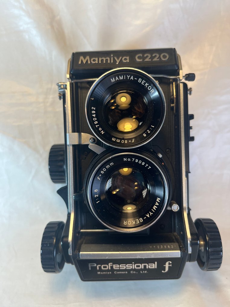 Mamiya C 220 professional F + 80 mm + 135 mm 双镜头反光相机 (TLR) #2.1