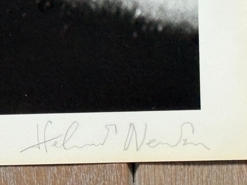 Helmut Newton (1920–2004) - Fiona Lewis in Los Angeles,  1976  handsigned #2.1