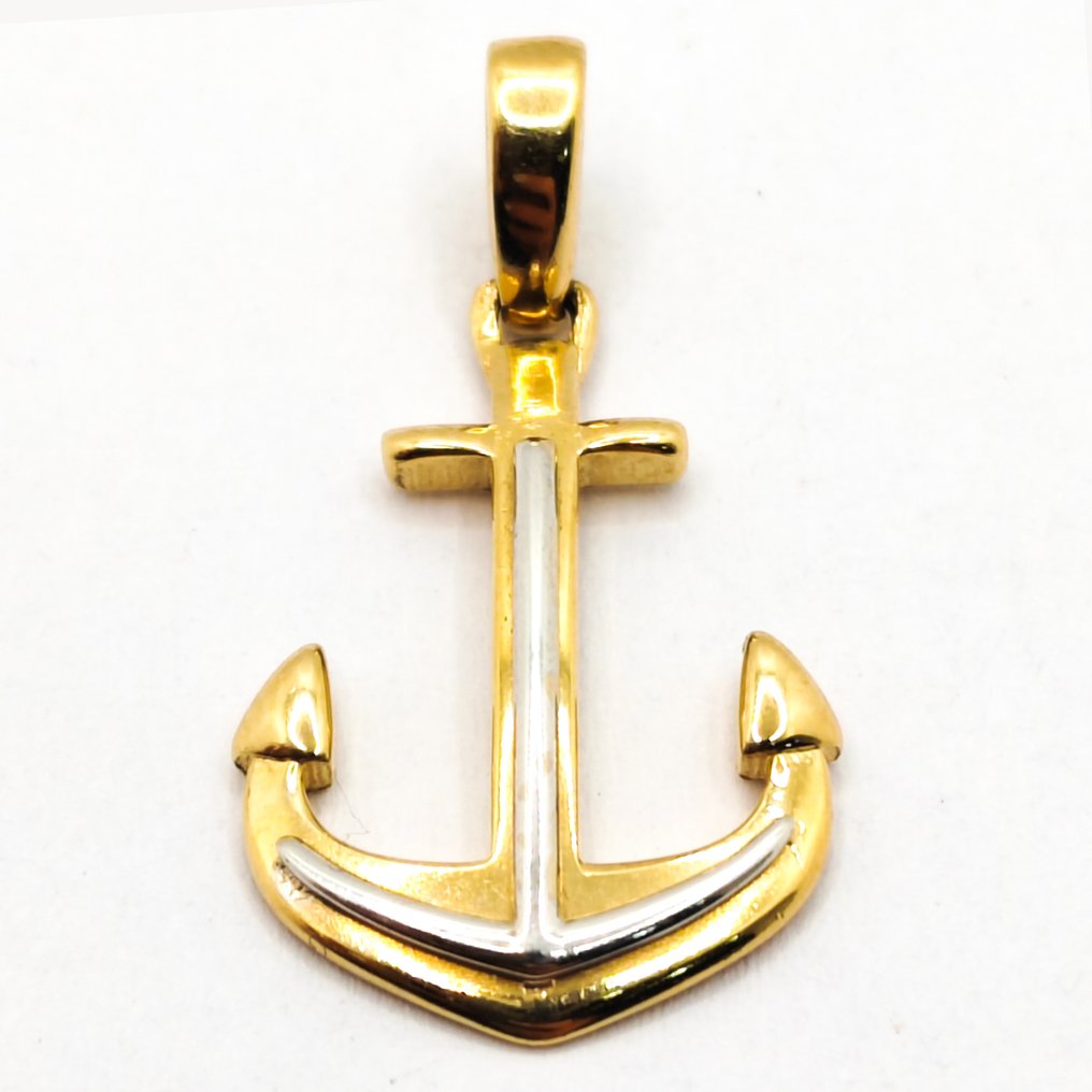 Sans prix de réserve - Pendentif - 18 carats Or jaune, Or blanc #1.0