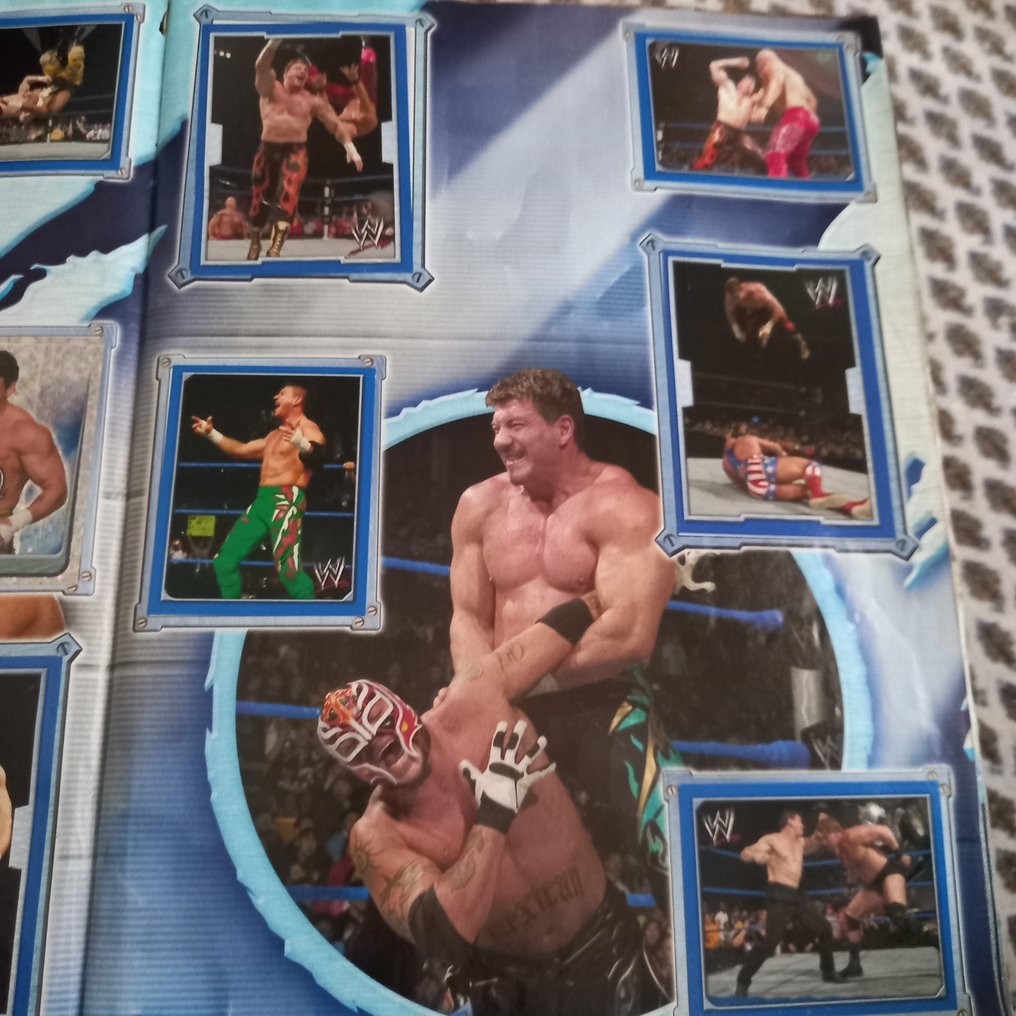 Smackdown And Raw Explosion Merlin 2004 Merlin's Stickers John Cena 214 完整專輯 - 狀況優良(EX) #4.3