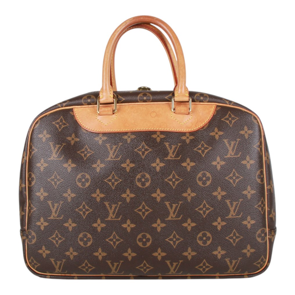 Louis Vuitton - Deauville Monogram Canvas Travel Bag – Made in France - Handbag #1.0