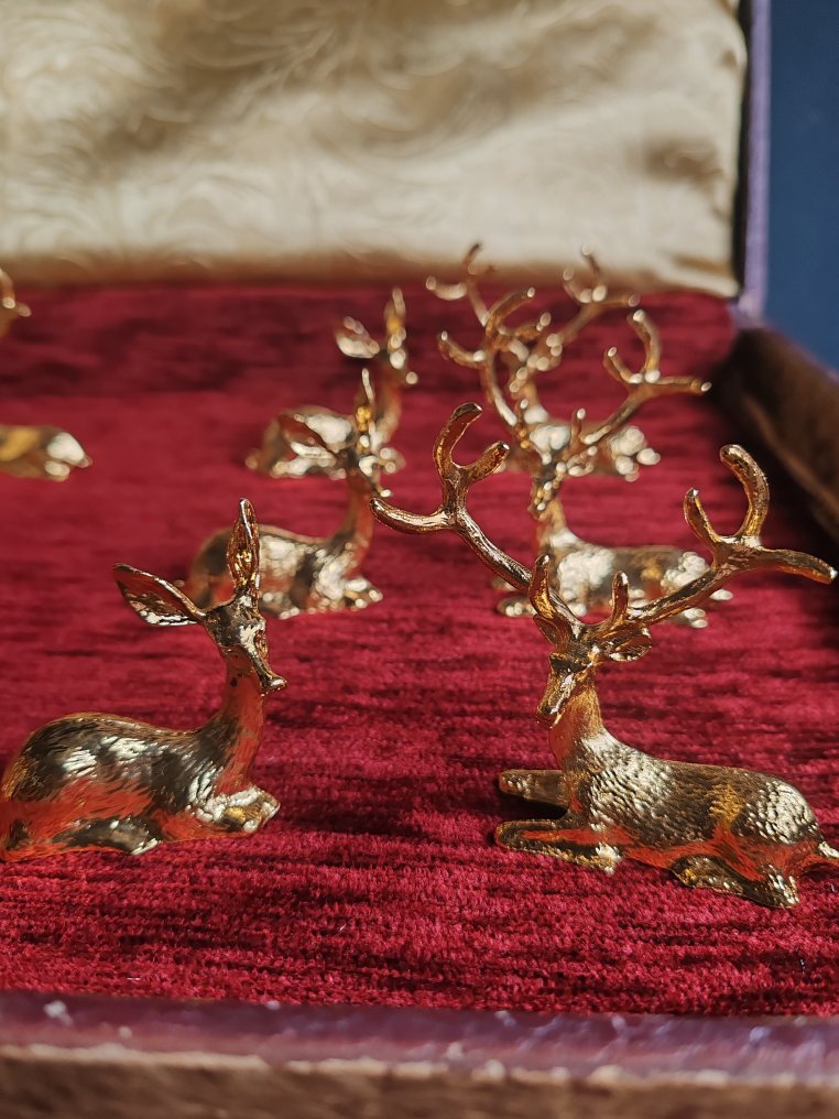 餐刀架 (12) - 镀金青铜 #3.2