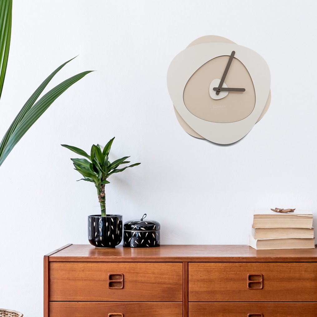 Orologio da parete - GIallobus -  Contemporaneo Legno - 2024 - Orologio Bokeh #4.3