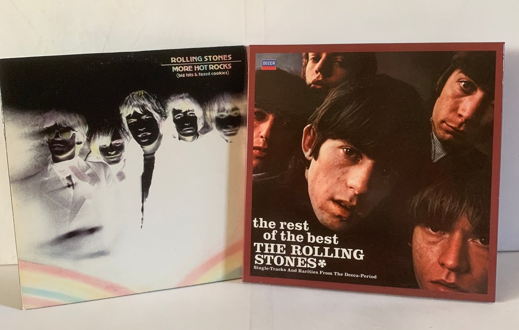 Rolling Stones - The Rest Of The Best (box set) / More Hot Rocks (Big Hits & Fazed Cookies) - Différents titres - Albums LP (plusieurs articles) - 1972 #1.0