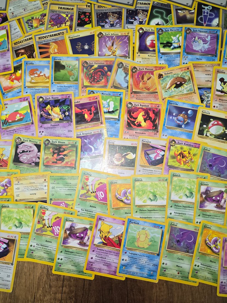 Pokémon - 119 Card - Flareon, Machoke, Charmander WOTC 1ST EDITION ROCKET Prima ediție - Various sets #2.1