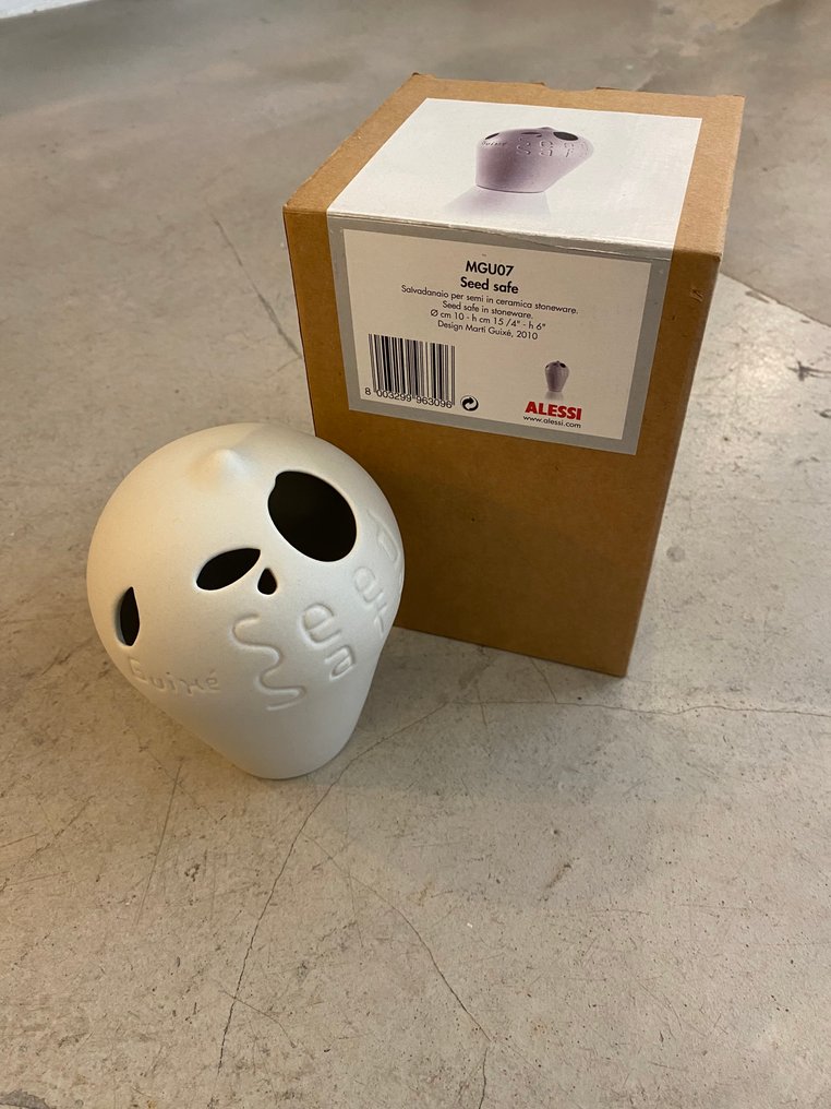 Alessi - Marti Guixé - Récipient de cuisine - Grès - Seed Safe MGU07 #1.0
