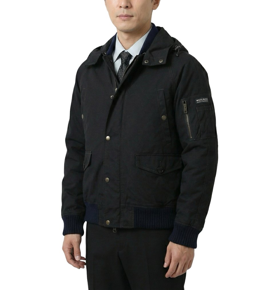 WOOLRICH Exclusive Bomber Down Coat Jacket Winter Collection Tg. M - NO RP - - Coat #1.0