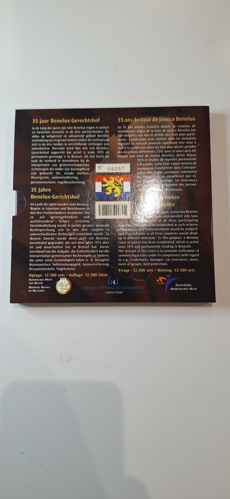 Benelux. Benelux set 2009 (Nincs minimálár) #4.3