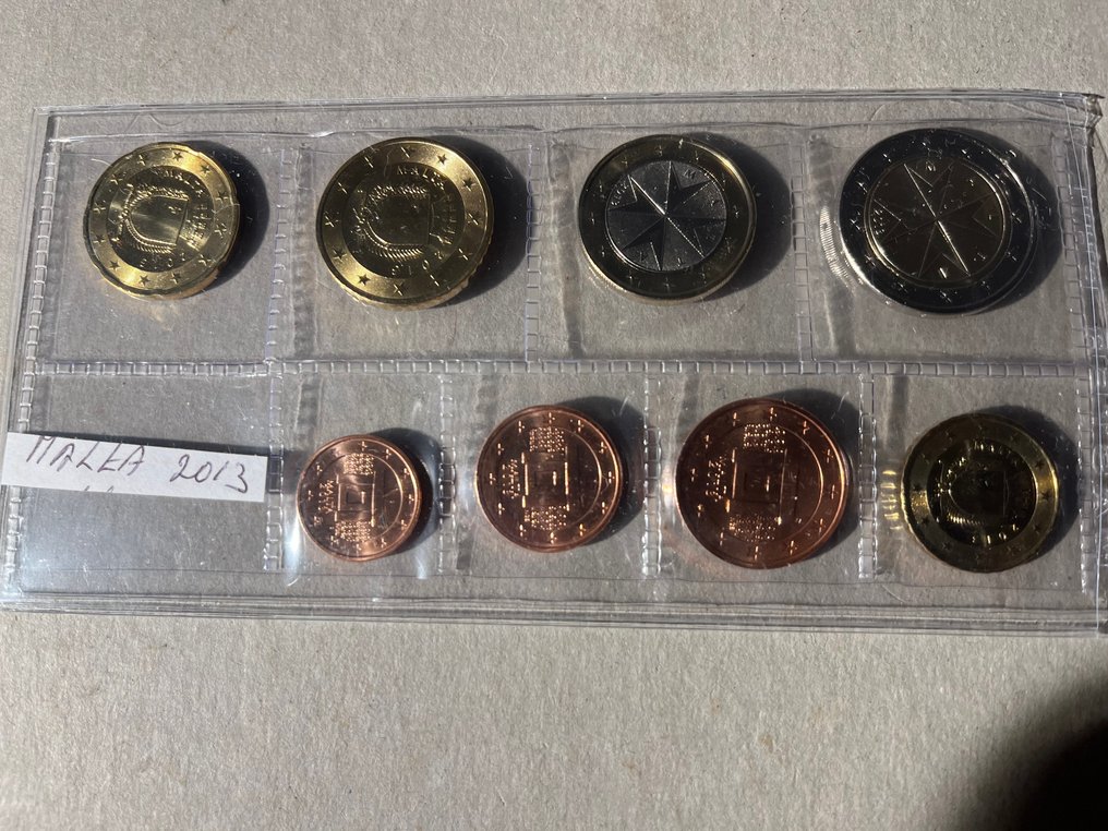 Μάλτα. Series 1 Cent - 2 Euro 2008/2016 (6 series)  (χωρίς τιμή ασφαλείας) #3.2