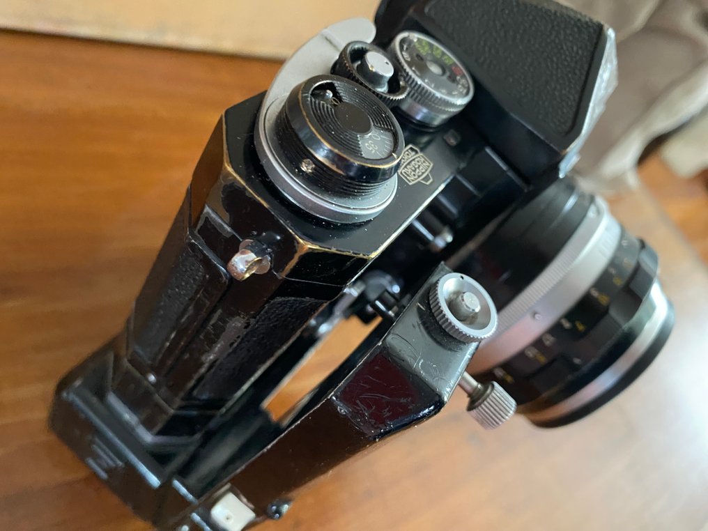 Nikon, Nippon Kōgaku F + 5.8cm f1.4 + F36 motor drive Analogt kamera #1.0
