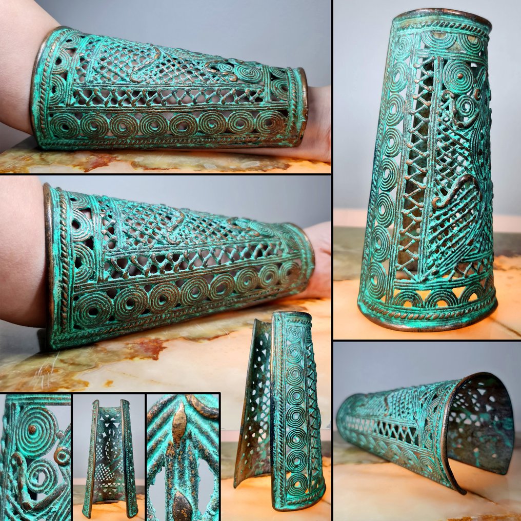 古董宽手链 - 贝宁青铜（西非） - 貝南  (沒有保留價) #1.0