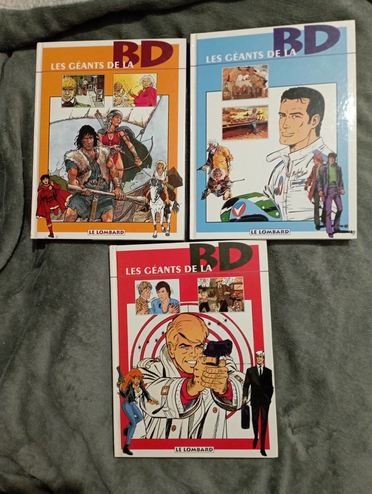 Les Géants de la BD T1 à T3 - Série complète - 3x C - 3 Album - First edition - 1995 #1.0