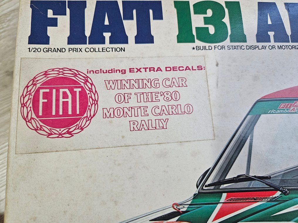Tamiya 1:20 - Model kit - Fiat 131 Abarth Rally #1.0