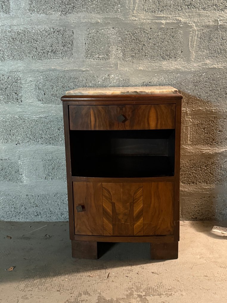 Κομοδίνο - Ξύλο, Μάρμαρο #1.0