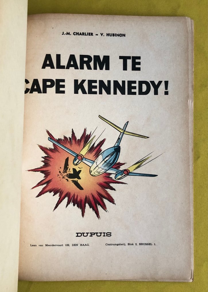 Buck Danny - 32 Alarm te cape Kennedy / 33 Het geheim van de spookvliegtuigen. - 2 Album - Prima edizione - 1965/1966 #2.1