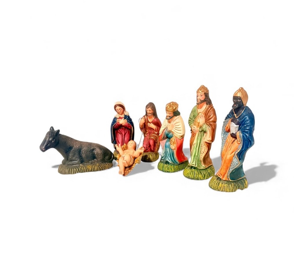 Nativity scene (7) - Ceramic - 7 pieces - 23 cm #3.2