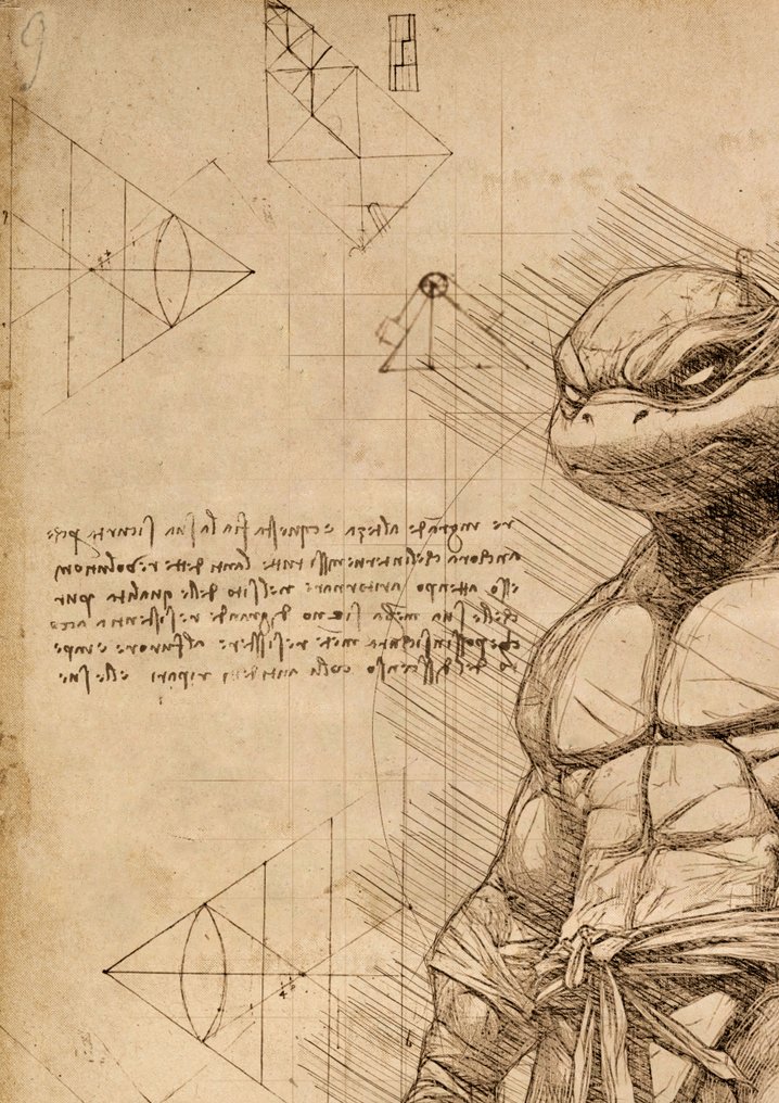 Boriani - Ninja Turtle - Da Vinci Series - limited edition 1/25 #1.0