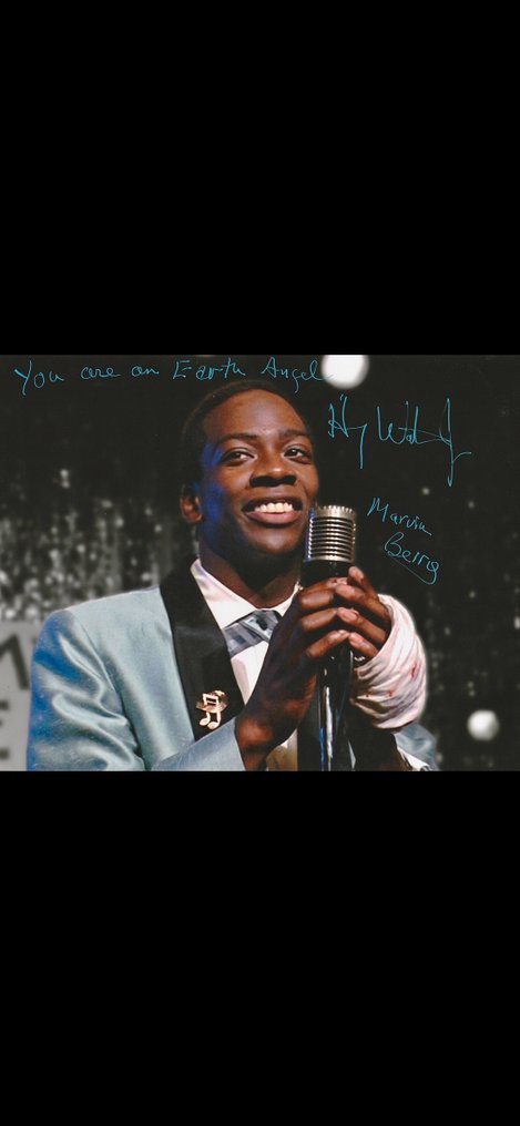 Back to the Future - Signed by Harry Waters Jr (Marvin Berry) - WITH RARE QUOTE! #2.1