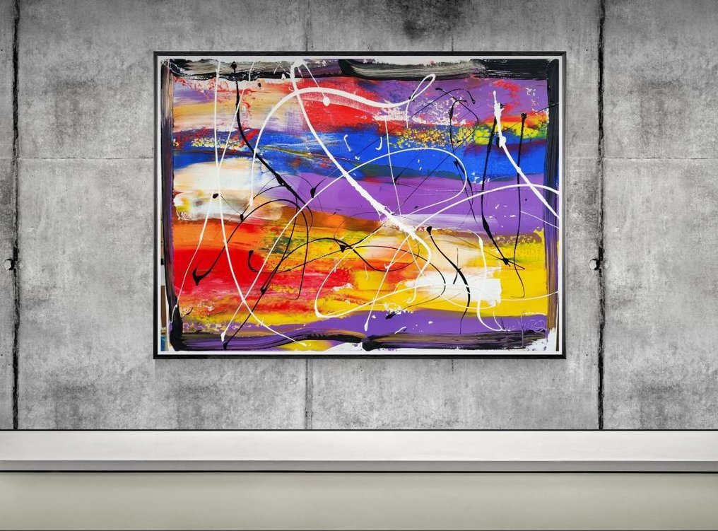 Luc Mora - Purple silence - XXL - NO Reserve #1.0