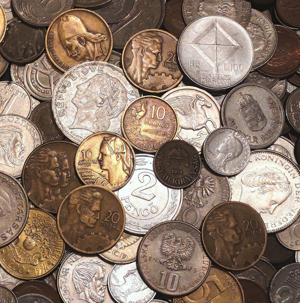 欧洲. Collection of +200  Coins  inculding old ones  (没有保留价) #3.2