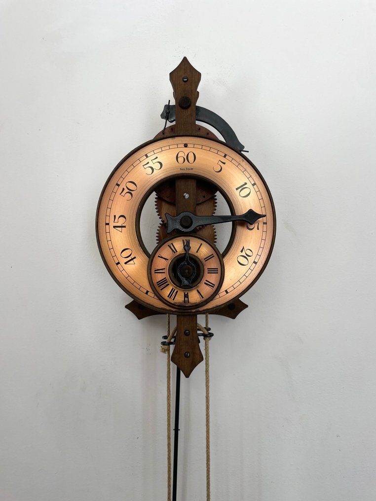 Schwarzwälder Uhr -   Holz, Messing - 1960-1970 #2.1