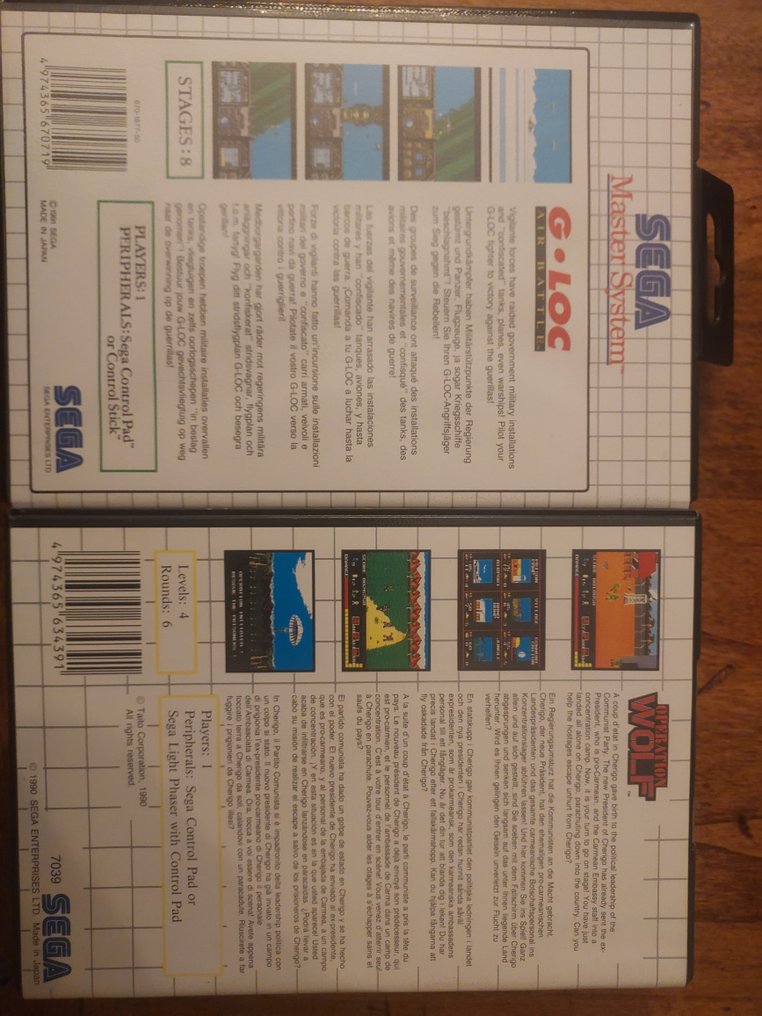 Sega - Master System - lot - 电子游戏 - 带原装盒 #2.1