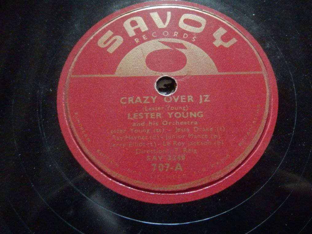 Various Artists/Bands in Jazz - 多位艺术家 - 12 x Shellac records 78 RPM in special folder feat. Miles Davis, Lester Young,  Count Basie, etc - 多个标题 - 虫胶唱片 - 1942 #1.0