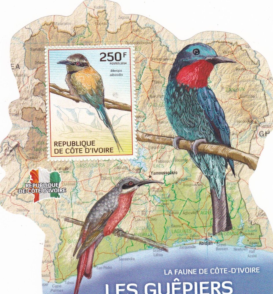 Monde 2010/2023 - 146 blocs - FAUNA 24 - A2 #2.1