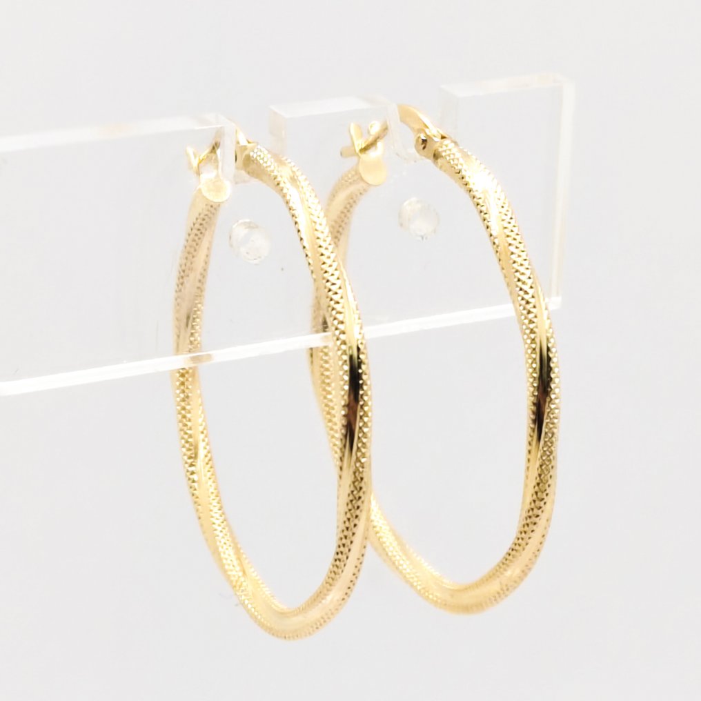 没有保留价 - 耳环 - 18K包金 黄金 #1.0