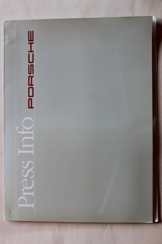 Brochure - Porsche - BOXSTER (prototype) - 1993 #1.0