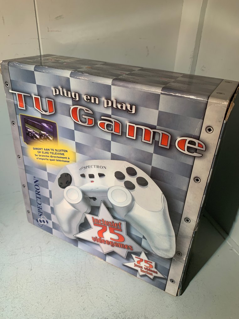 SPECTRON Plug & Play TV Game (75 Games) - New in sealed packaging - Spectron TV Game - Video game console - In original box #1.0