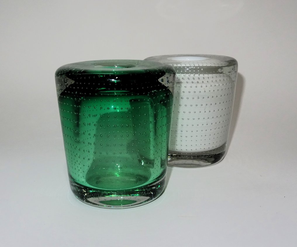 Glasfabriek Leerdam - A.D. Copier - Βάζο (2) - Γυαλί #1.0