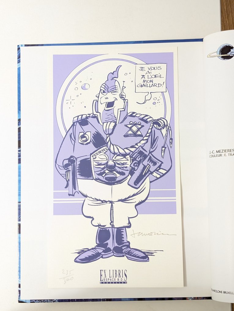 Valerian et Laureline - Les Cercles du Pouvoir + ex-libris - C - 1 Album - First edition - 1994 #1.0