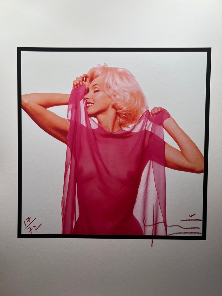 Bert Stern (1929–2013) - Famous Marilyn Monroe in the Red Scarf #2.1