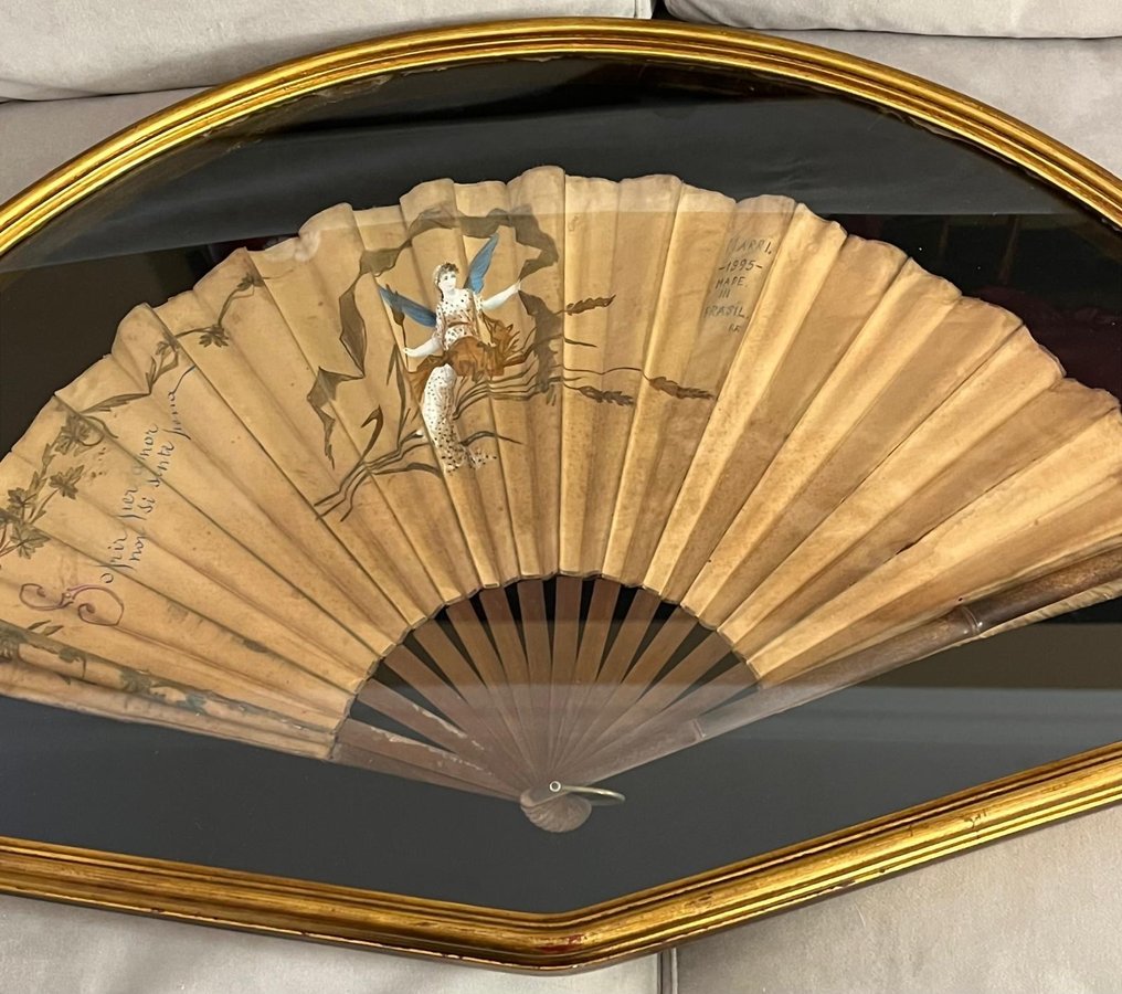 Handwaaier - Canvas, Bamboe #2.1