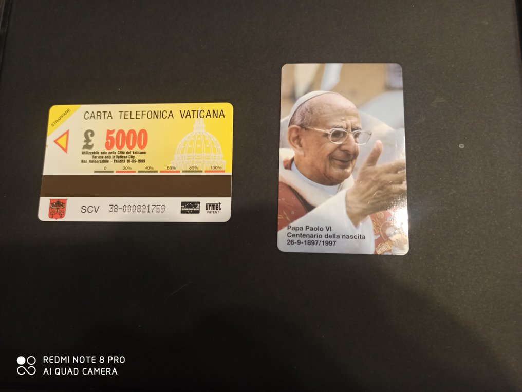 Phone card collection - Vatican City - Vaticano #3.2