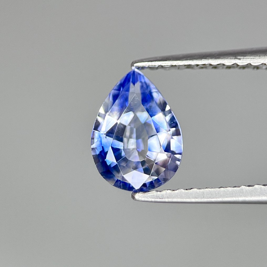 χωρίς τιμή ασφαλείας Μπλε Ζαφείρι  - 1.09 ct - Διεθνής Ένωση Έγχρωμων Πολύτιμων Λίθων (ICA GemLab) #4.3