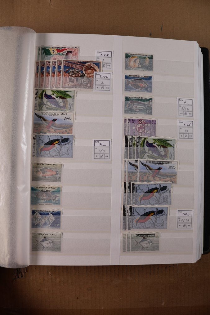 Mali 1959/1984 - Lager i Leuchtturm lagerbog #1.0