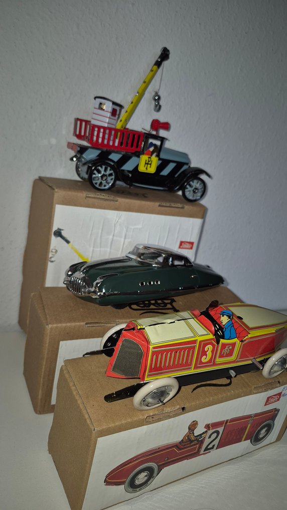 Paya - Collection Of Boxed Paya Tin Toys, Various Examples - Wind-up tin toy #4.3