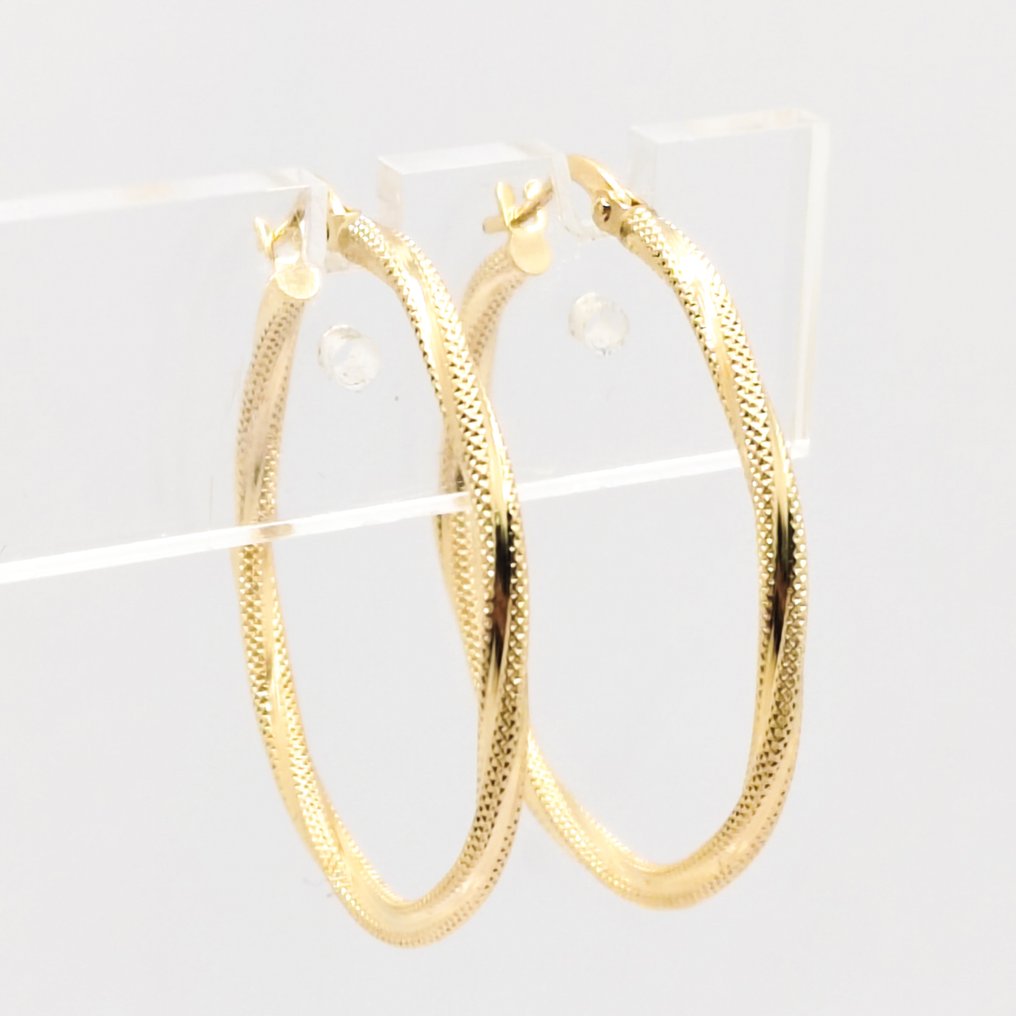 没有保留价 - 耳环 - 18K包金 黄金 #1.0