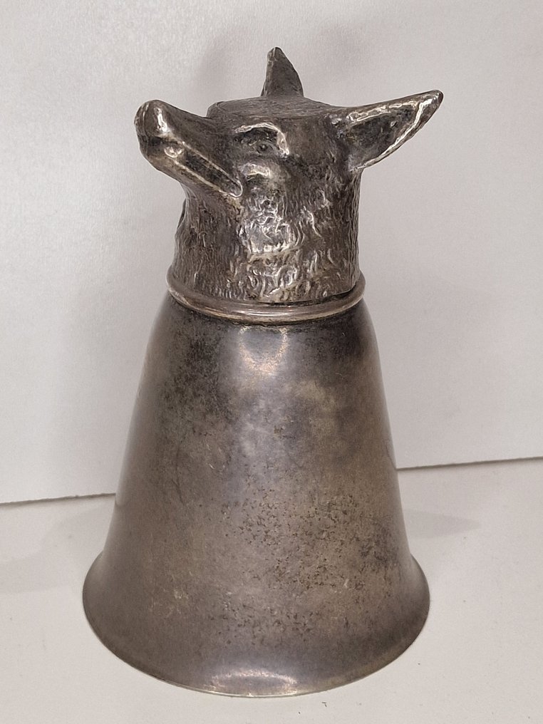 Goblet - Brass - Goblet with fox-form base #1.0