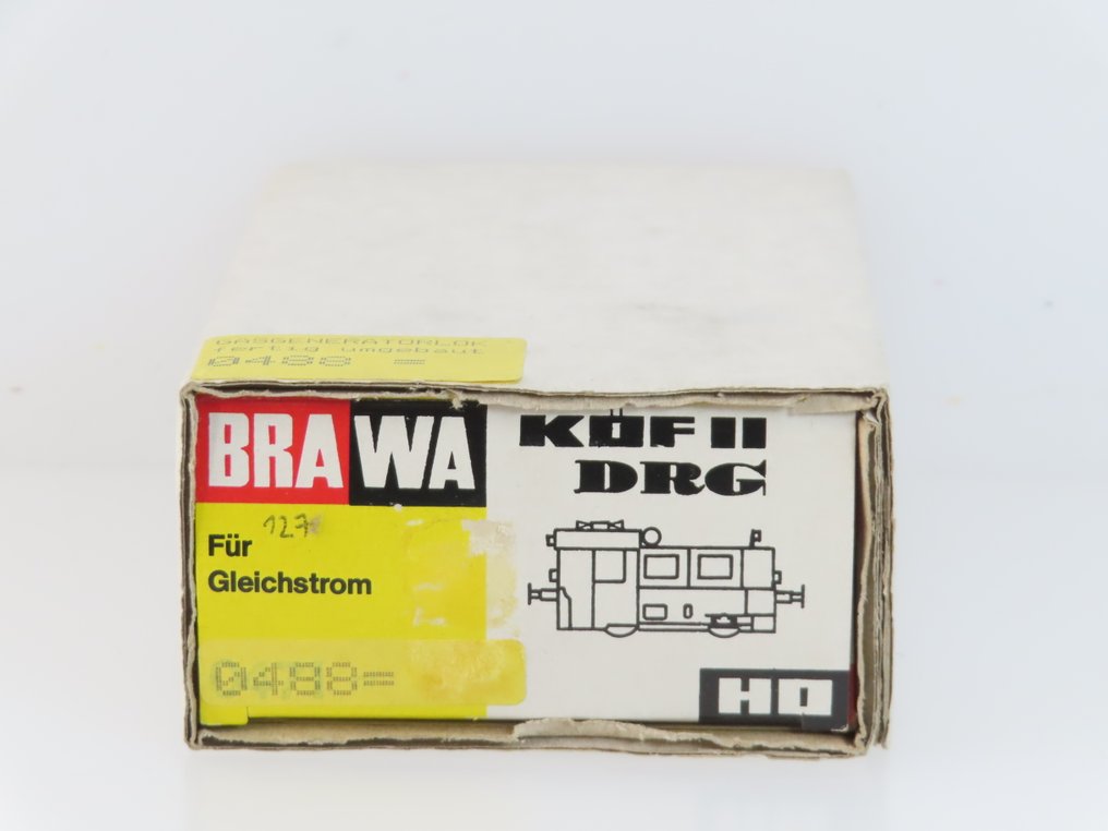 Brawa H0 - 0488 - Diesellocomotief (1) - Köf II met houtgas generator - DRG #3.2