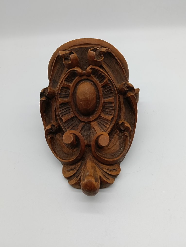 Decoração de parede - Console de madeira esculpida #1.0