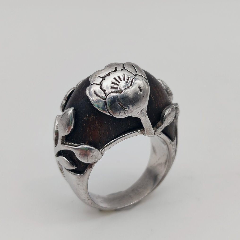 Ingen reservasjonspris - Kenzo - Ring Sølv #3.2