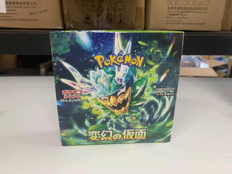 Pokémon - 1 Box - 変幻の仮面 - Mask of Change - Scarlet & Violet #1.0
