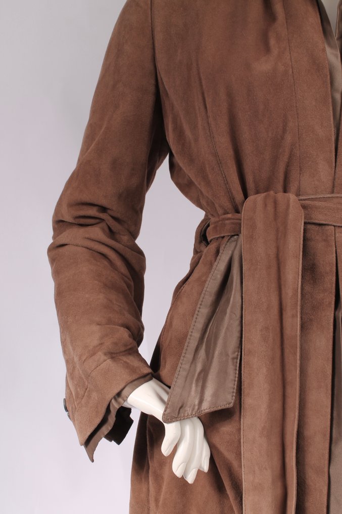Brunello Cucinelli Luxury Leather Coat - Παλτό #2.1