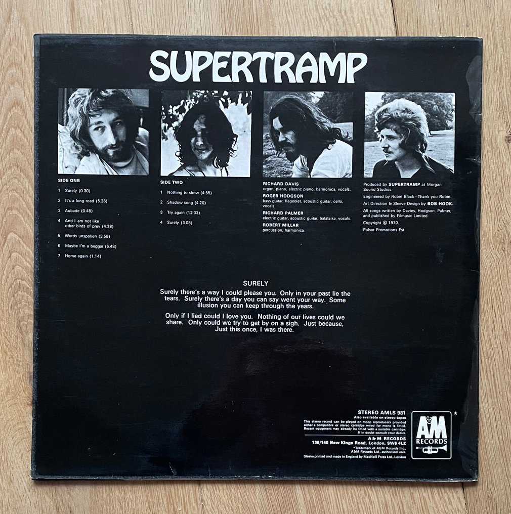 Supertramp - Collection of 10 LP records - Vinyylilevy - 1970 #2.1