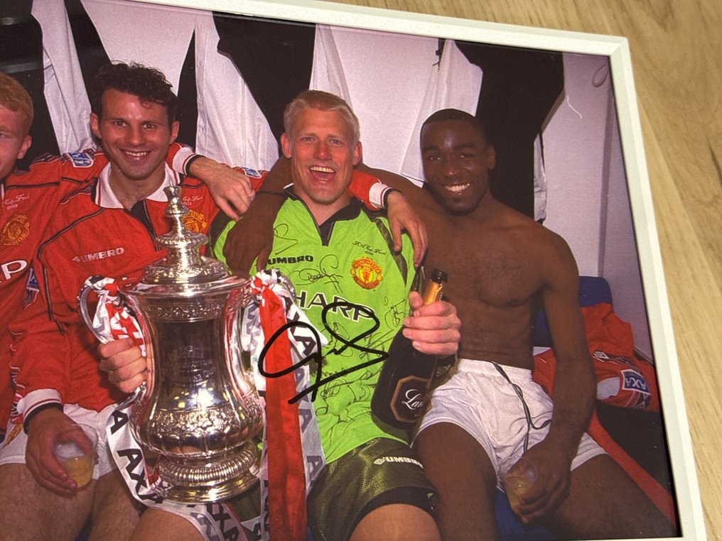 Manchester United - Πρέμιερ Λιγκ - Peter Schmeichel - Φωτογραφία, Πλαισιωμένο  #2.1
