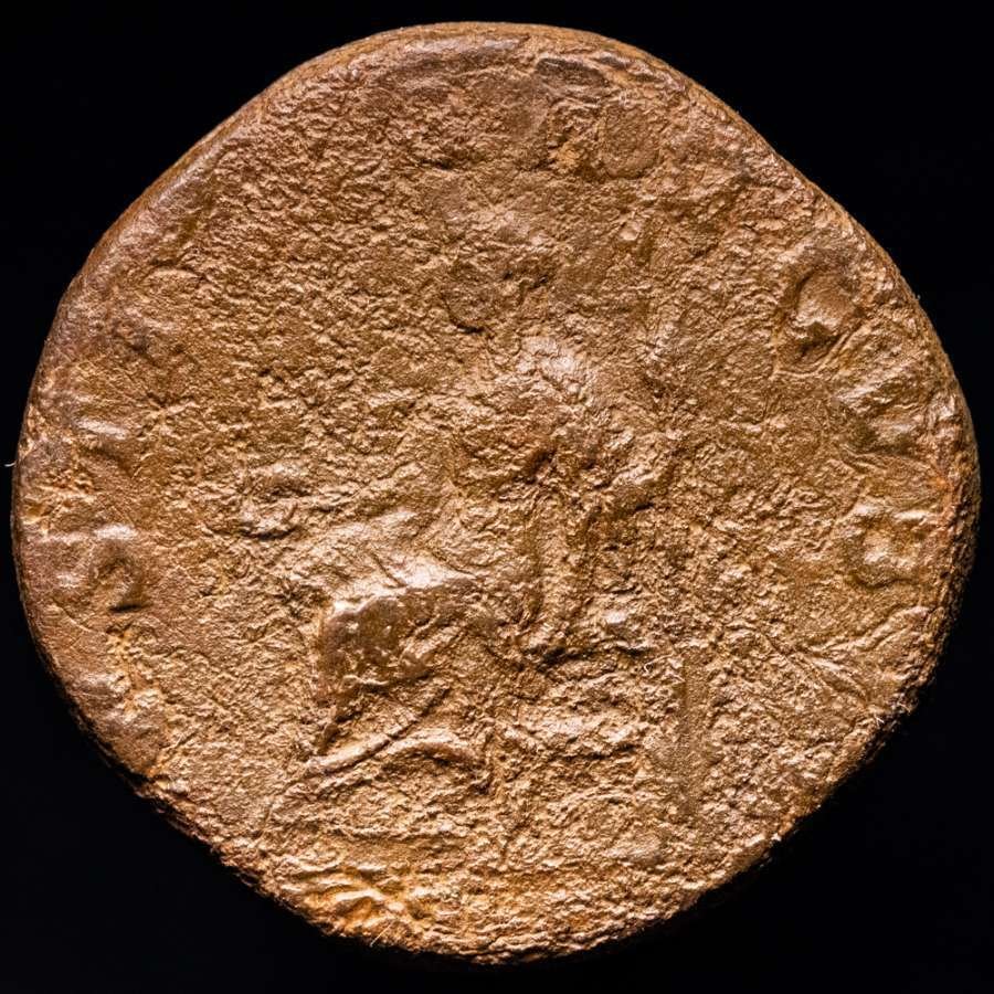 Impero romano. Alessandro Severo (222-235 d.C.). As Minted in Rome, 222-235 AD. IVSTITIA AVGVSTI / S C  (Senza prezzo di riserva) #1.0